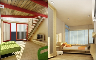 Ngôi nhà ống 30m² thoáng đãng đến bất ngờ ở Chùa Bộc, Hà Nội