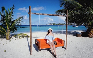 Theo chân Á hậu Tú Anh khám phá vẻ đẹp thiên đường của Maldives