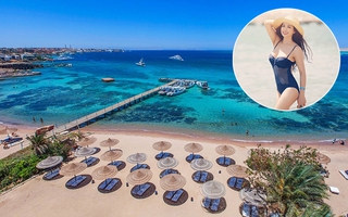 Theo chân Thúy Hằng đến Hurghada - thành phố biển đẹp như mơ ở Ai Cập