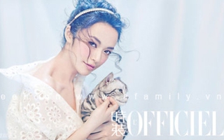 Diêu Thần khoe vẻ đẹp cổ tích trên tạp chí L’Officiel
