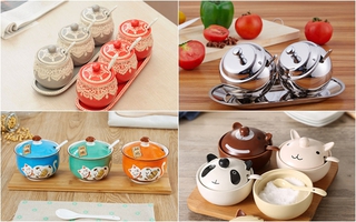 14 thiết kế lọ đựng gia vị đẹp miễn chê khiến chị em lập tức muốn chi tiền