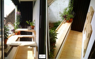 Ý tưởng thiết kế bàn ăn ngoài trời cho những không gian chỉ 3m²
