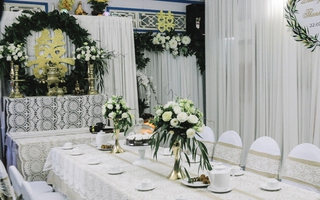Trang trí nhà ngày cưới với chi phí 8 triệu đồng đẹp miễn chê của cặp đôi Sài Thành