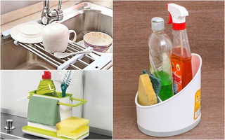 8 phụ kiện siêu thông minh cho khu vực bồn rửa nhưng giá chỉ dưới 100.000 nghìn đồng