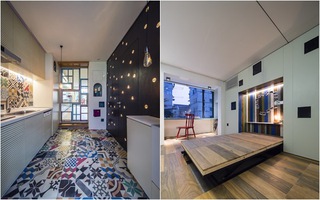 Cải tạo căn hộ 30m² tồi tàn thành không gian sống thông minh đa chức năng