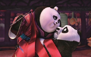 Clip cuộc gặp hài hước của gấu Po và nàng gấu Mỹ Mỹ trong "Kungfu Panda 3"