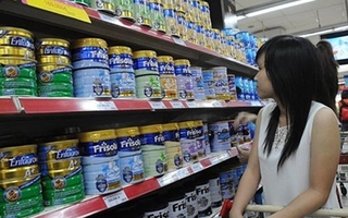 Giá sữa cho trẻ dưới 2 tuổi sẽ giảm từ 1/3/2015