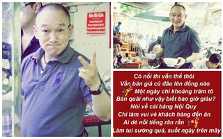 Chủ quán Bún bò gân “bá đạo” ngày đóng cửa trả lời phỏng vấn bằng thơ vui