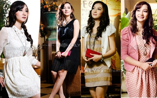 F5 phong cách cho cô nàng "một màu đơn điệu" 