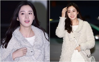 Kim Tae Hee tỏa sáng rạng rỡ tại sân bay