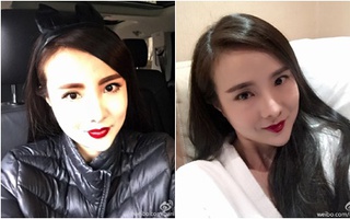 Can Lộ Lộ bất ngờ tái xuất với cằm nhọn hoắt khác thường