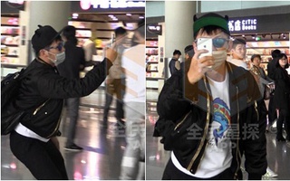 "Bạn trai" Phạm Băng Băng rượt đuổi chụp hình paparazi