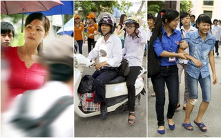 Những khoảnh khắc ấn tượng trong đợt 1 kỳ thi đại học