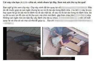 Clip người phụ nữ la mắng cụ già gây phẫn nộ cộng đồng mạng