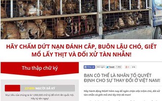 Chiến dịch bảo vệ chó "về đi Vàng ơi!"  dính nghi án bán thông tin người tham gia