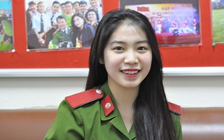 Gặp nữ cảnh sát có màn diễn kẹp ba mãn nhãn