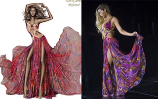 Sau quảng cáo với H&M, thân hình Beyonce lại tiếp tục bị "bóp méo" quá đà