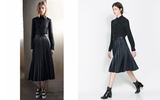 Zara tiếp tục bị tố "nhái" thiết kế của thương hiệu lớn trong BST mới