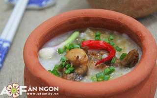 Ngon mà lạ miệng với cháo ếch Singapore  