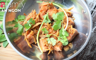 Cá rán xốt gừng - thơm lừng hấp dẫn 