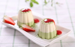 Cheesecake trà xanh thanh mát 