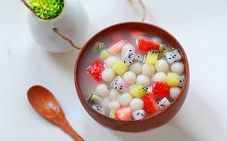 Chè hoa quả trân châu - làm nhanh ăn ngon