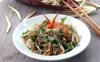 Giòn mát món nộm tai heo hoa chuối