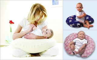 Tự may gối ôm đa năng cho mẹ và bé