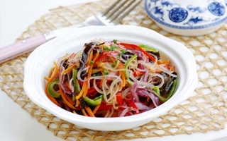 Bún xào chay - món ngon ngày Rằm