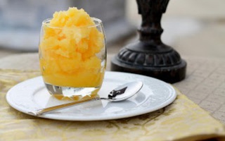 Sorbet cam thanh mát cho ngày nắng
