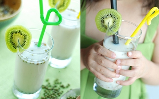 Trà sữa đậu xanh - thanh nhiệt đẹp da
