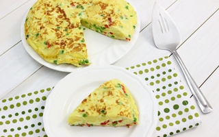 Trứng chiên khoai tây ngon bổ rẻ cho bữa tối