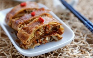 Ngày Rằm thanh nhẹ với món cuốn chay lạ miệng