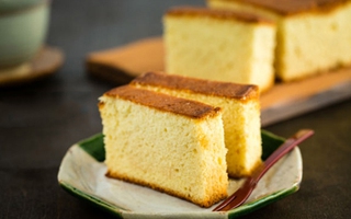 Mềm thơm món bánh gato mật ong Castella