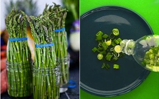12 mẹo bảo quản rau quả đơn giản mà hữu ích