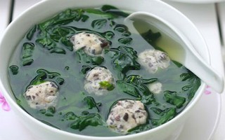 Canh rau ngót nấu mọc mát lành thanh nhẹ