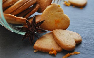 Cùng nhâm nhi bánh quy cam giòn thơm hấp dẫn