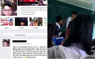 Nóng trên mạng: Thầy trò “tẩn” nhau tới tấp, nam sinh chê mẹ như hát hay