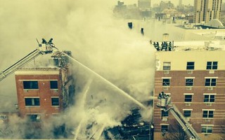 Nổ lớn ở New York, sập 2 tòa nhà, 1 người chết