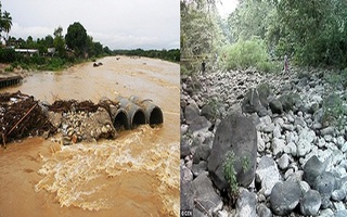 Dòng sông "mất tích" sau một đêm khiến hàng nghìn người dân bàng hoàng 
