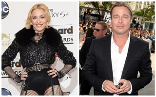 Madona từng mơ được lên giường với Brad Pitt
