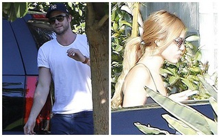 Cựu hôn phu của Miley quấn quýt bên bạn gái mới