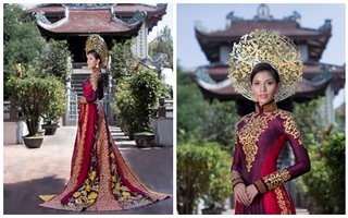 Công bố hình ảnh quốc phục của Trương Thị May tại Miss Universe