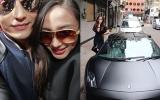 Angelababy được bạn trai tặng siêu xe nhân dịp sinh nhật