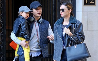 Miranda Kerr và Orlando Bloom bất đồng chuyện con cái