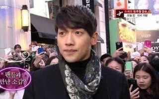 Hàng nghìn fan đứng chật phố chỉ để nhìn Bi Rain