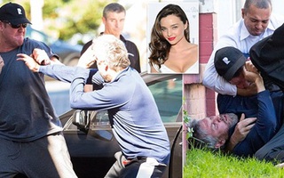 "Bạn trai tin đồn" của Miranda Kerr ẩu đả ngay trên phố