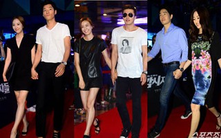 Vợ chồng sao Hàn nô nức đi xem phim cùng nhau