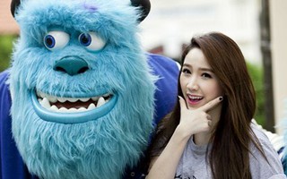 Bảo Thy nhí nhảnh trở về thời trung học với "Monsters University"