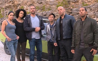 Những hình ảnh cuối cùng của Paul Walker trên phim trường "Fast 7"